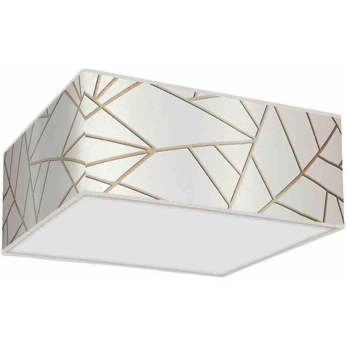 Ziggy White Weiß/Gold 3Xe27 Deckenleuchte Deckenlampe