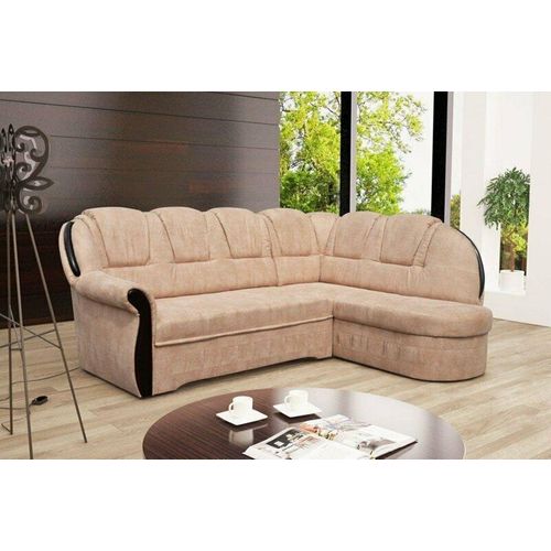 Schlafsofa Ecksofa Sofa Couch Polster Eck Garnitur Sitz Sofas Textil Couchen Neu
