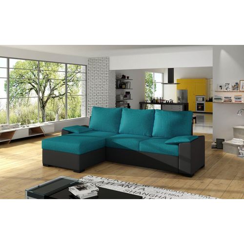 Design Ecksofa Schlafsofa Bettfunktion Couch Leder Polster Textil Sofas Neu 496