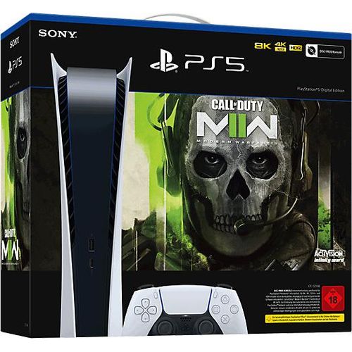 Sony PlayStation 5 PS5 Digital Edition Konsole inkl. Call of Duty: Modern Warfare II