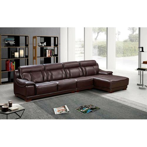 Polster Leder Couch Eck Sofa Sitz Garnitur Wohn Zimmer Landschaft Sofas Neu Eck