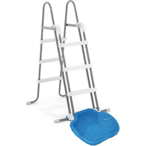Intex - Sicherheit Poolleiter 107 cm & Fußbad