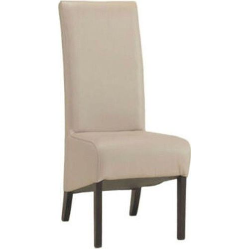 Design Lehnstuhl Sessel Holz Leder Polster Esszimmer Textil Gastro Stuhl Stühle