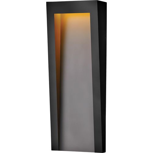 Taper Outdoor Wandleuchte schwarz strukturiert Hinkley HK-TAPER-L-TBK