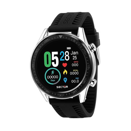 Sector Silikon Herren Uhr Analog-Digital Sport Armbanduhr schwarz D2USE51232001