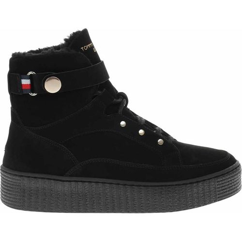 Tommy Hilfiger Damen Stiefeletten FW0FW06798 BDS Farbe: Schwarz Größe: 36