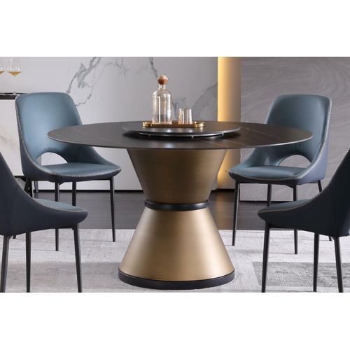 Moderne Esszimmer Wohnzimmer Küche Rundes Tische Esstisch Design Tisch Runde
