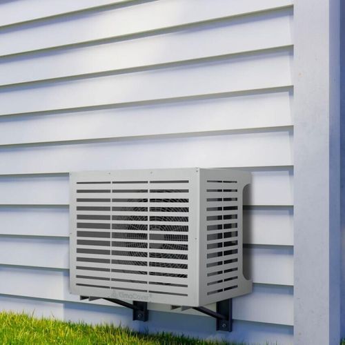 Klimaanlagenabdeckung für LINEAR M Klimaanlage Weiß in Aluminium L86 x T44 x H68 cm