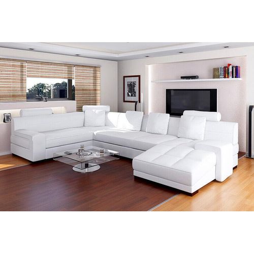 Wohnlandschaft Ecksofa Sofa Couch Polster Sitz Garnitur Sofas Couchen Sitz Neu