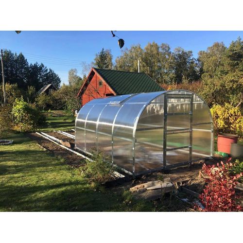 Gewächshaus BALTIC LT 3x4m (L x B) mit 4 mm polycarbonat.