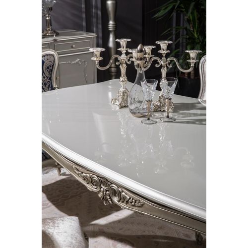 Tisch Luxus Esszimmertisch Stehtisch Esszimmer Holztisch Tische Art déco Möbel