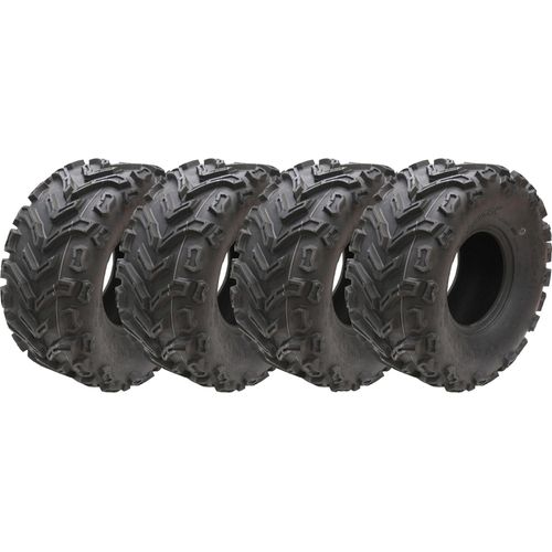 22x10.00-9 ATV Quad Reifen 6ply Wanda P3128 Road Legal Rears 255/65-9 (Satz von 4)
