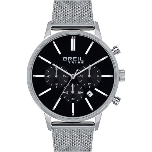 Chronograph Breil Versilbert/Stahl Kollektion Avery - mann