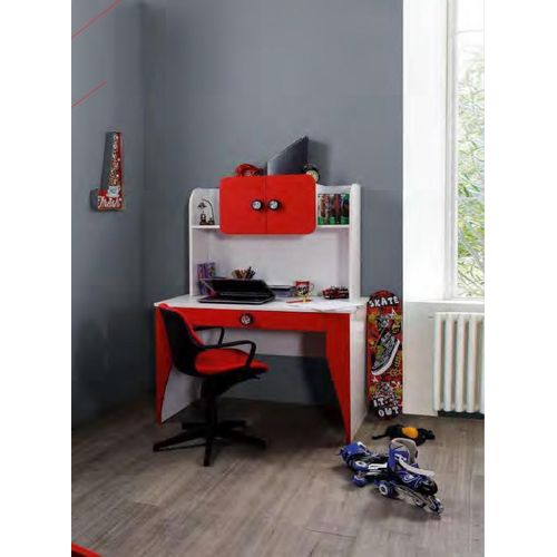 Schreibtisch Mit Regalen Moderner Jugendzimmer Kinderzimmer Designer Möbel Luxus