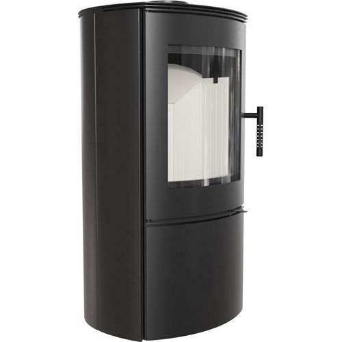 Kaminofen aus stahl KRATKI FALCON Ø 150 10 kW mit Türfeder