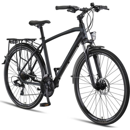 Licorne Bike Premium Touring Trekking Bike in 28 Zoll - Fahrrad für Jungen, Mädchen, Damen und Herren - 21 Gang-Schaltung - Mountainbike - Crossbike
