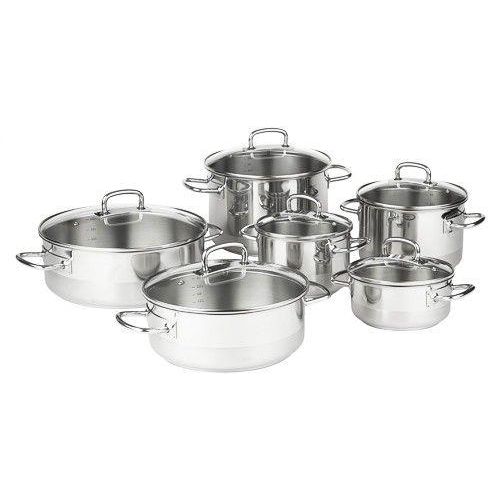 Professionelles 12-teiliges Kochgeschirr-Set