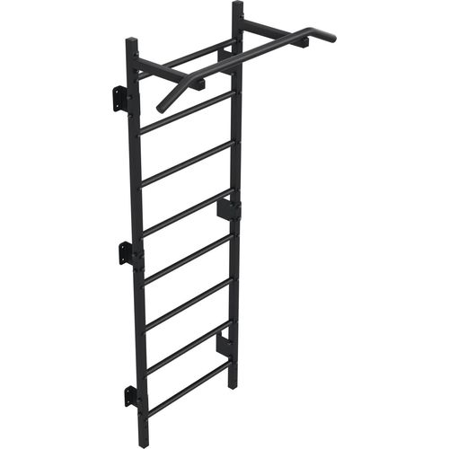 QLS Sprossenwand Kletterwand Klimmzugstange Klettergerüst 8 Sprossen bis 280 kg 6810