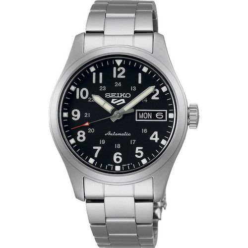 Seiko 5 SEIKO 5 SPORTS AUTOMATIK SS CHL MB ZB SCHWARZ 10 BAR SRPJ81K1 Herren Automatikuhr