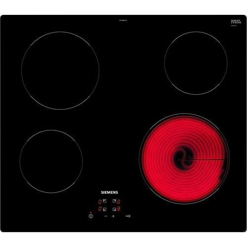 Siemens Glaskeramik-Kochfeld ET61RBEA1E 60 cm Restwärmeanzeige Kindersicherung