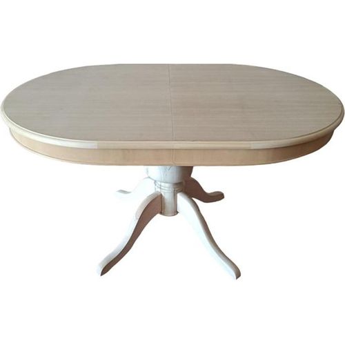 Runder Esstisch Esszimmer Tische Wohnzimmer rund Tisch 135 x 91 cm Holz Möbel