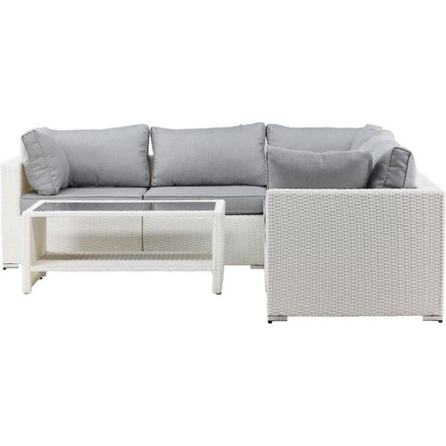 Amazon Loungeset 2 Teile grau,weiß.