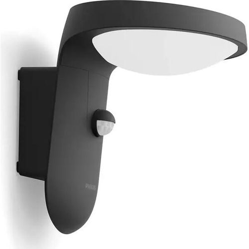 Außenwandleuchte mit Bewegungssensor LED TYLA IR 9W 4000K 930lm IP44 anthrazit Philips