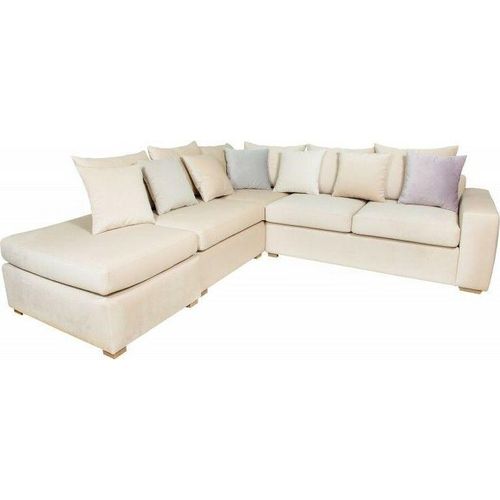 Ecksofa Chesterfield Polster Sofa Polster Sitze Ecke Sofas Neu Samt Eckgarnitur