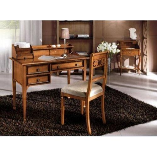 Schreibtisch Holz 106 x 58 x 99 cm JVmoebel