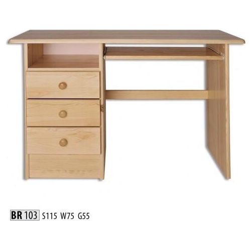 Schreibtisch Echtes Holz Tisch JVmoebel