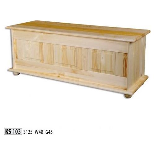Aufbewahrungsbox Holzkiste Handarbeit 125x45 JVmoebel