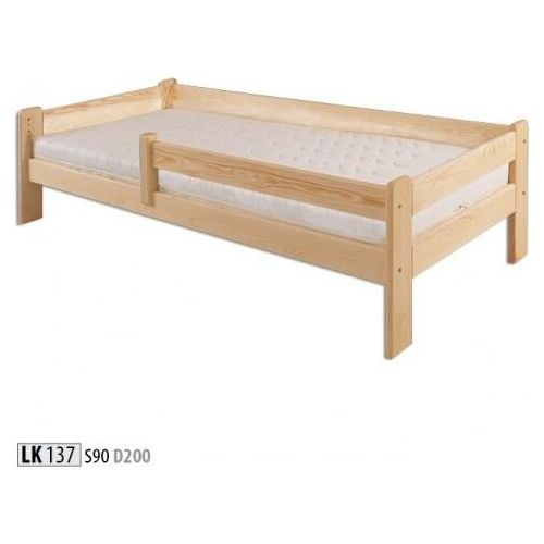 Kinderbett Vollholz 90x200 mit Bettgestell Holz JVmoebel