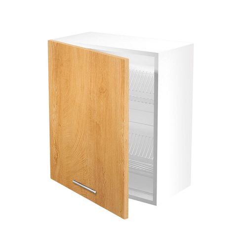 Halmar Oberer, höher Küchenschrank Vento GC-60/72 - weiße Eiche Honig