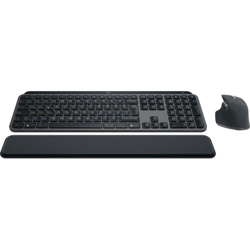 Logitech Desktop MX Keys S Combo BOLT [DE] darkgrey BT MX Keys, MX Master 3S, MX Handballenauflage for B.
