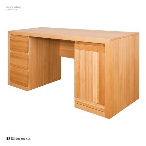 Computertisch Buche Tisch Holztische Schreibtisch JVmoebel