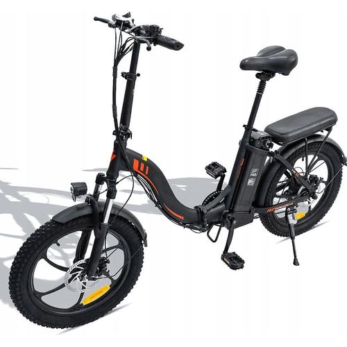 Elektrofahrrad Ebike 20 Zoll klapprad, Fatbike 250W, E-Citybike 36V 16Ah Herausnehmbarer Akku, ebike Herren Damen 3.0 Fat Tire Mountainbike, E-Fahrrad