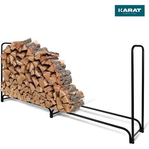 Kaminholzregal Patmos Stapelhilfe Mit Schutzhülle 36 x 232 x 114 cm