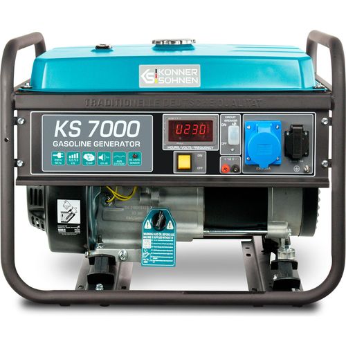 KS 7000 Stromerzeuger Strom generator Benzin Notstromaggregat 5.5 kW