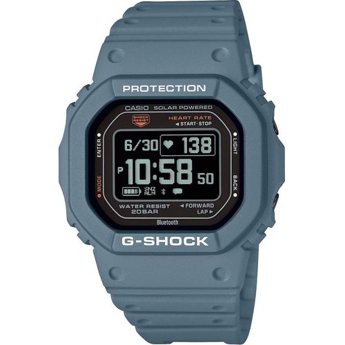 Uhr, G-Shock, Smart Watch, Blau