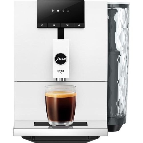JURA Kaffeemaschine ENA 4 Full Nordic White - einschließlich 2 Kg Kaffee