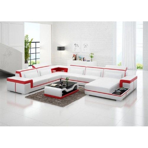 Wohnlandschaft Ecksofa Couch Polster JVmoebel