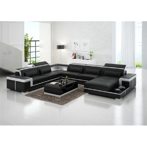 Wohnlandschaft Ecksofa Couch Polster JVmoebel