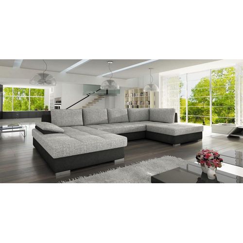 Couch Garnitur U Form Big design Wohnlandschaft Ecksofa xxl Polster Eck Sitz neu