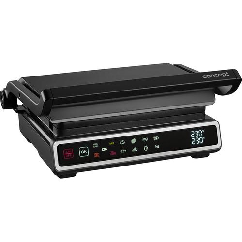 Concept GE3550, Schwarz, Rechteckig, Berührung, 682,3 cm², 2 Zone(n), 230 °C