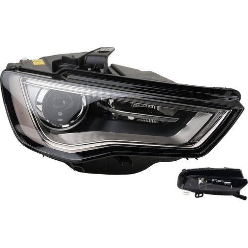 Johns, Scheinwerfer passend für Audi A3 8V 04/12 - Xenon D3S Rechts + Nebelscheinwerfer 8V0941044C 8V0941044M 8V0941700C
