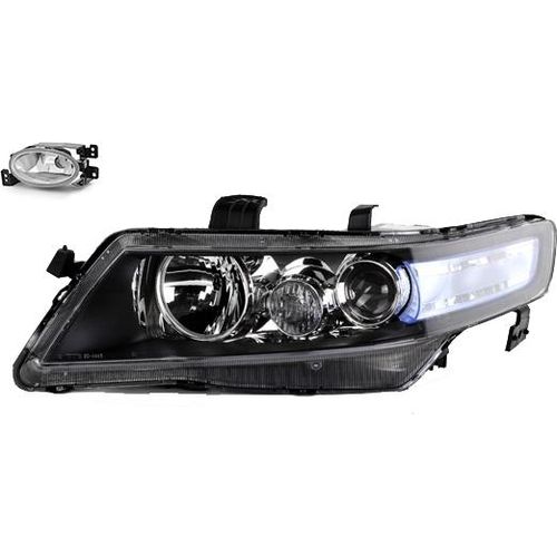 Johns, Scheinwerfer passend für Honda Accord CL CM 01/06- H1 H1 Li. + Nebelscheinwerfer 33151SEAG53 33151SEAG51 33151SEAG52 33951SEAG51