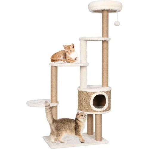 Katzen-Kratzbaum mit m Kissen 148 cm Seegras