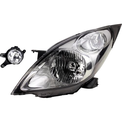 Johns, Scheinwerfer Front passend für Chevrolet Spark 11/2012- H4 L + Nebelscheinwerfer 95281474 95214449