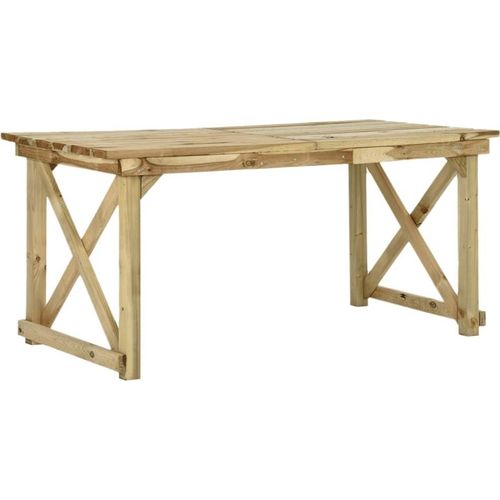 Gartentisch 160x79x75 cm Holz
