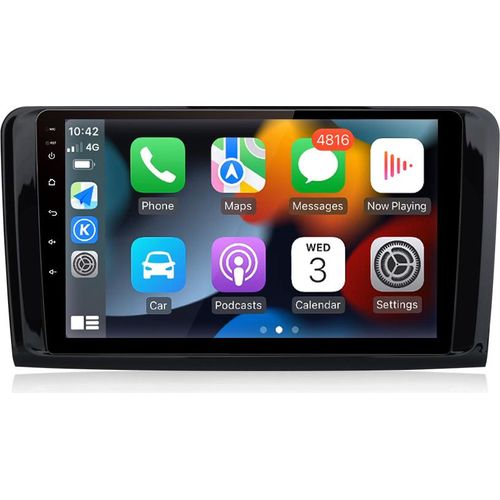 Einbau-Navigationsgeräte Android12 Autoradio Für Mercedes ML W164 2005-2012 Carplay DAB WIFI GPS Navi 2Din 4+64 8Kern 4GSIM Carplay